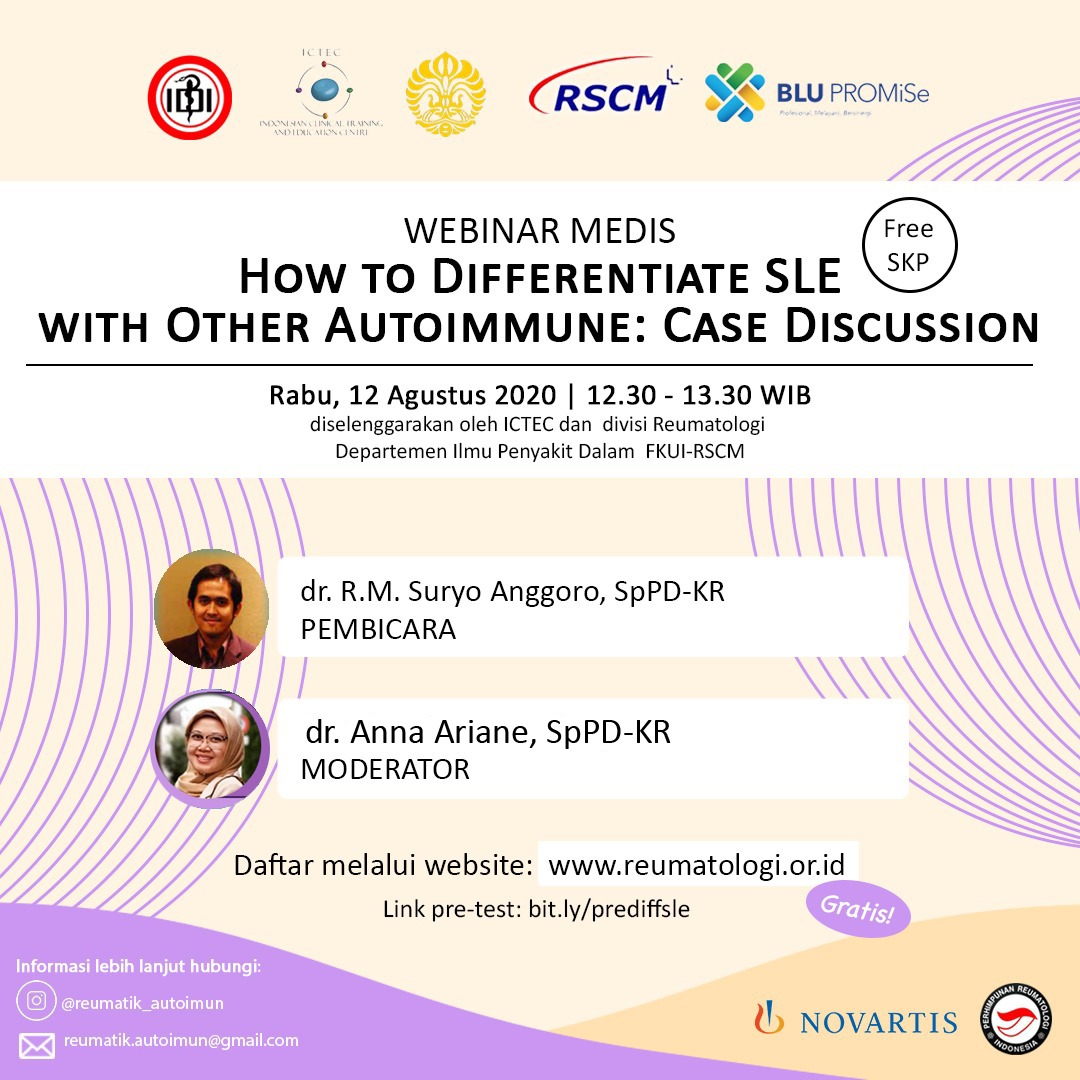 How to Differentiate SLE with Other Autoimmune: Case Discussion