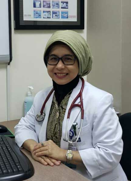 dr. Linda K Wijaya, SpPD-KR, FINASIM