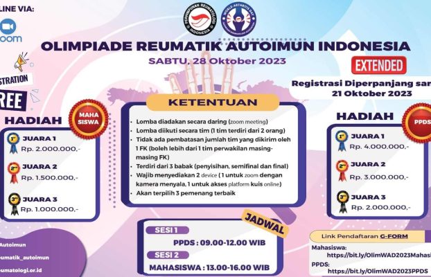 Olimpiade Reumatik Autoimun Indonesia 2023